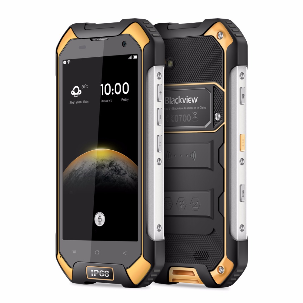 Blackview BV6000 Outdoor Smartphone MT6755 Octa core Waterproof Phone